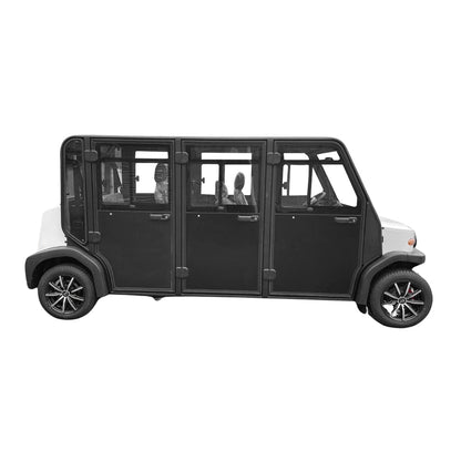 Megawheels LT AC Golf Car With Enclosed Doors  6 Seater Electric Mini Car