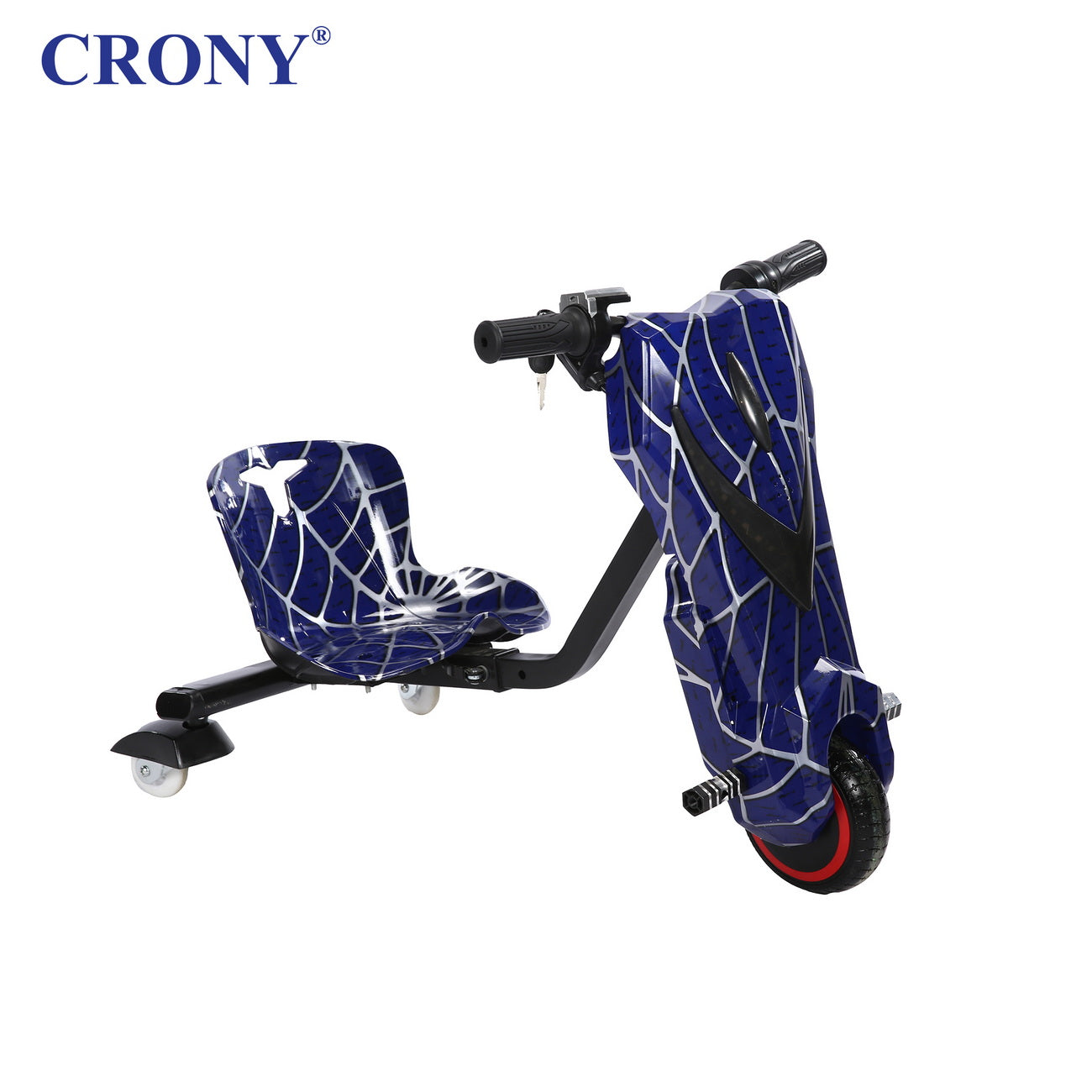 JL009-8-02 6.5 inch V-type drift Drift Kick Small for kids Electric Pedal Bike, Top Speed 20kmh, 10km Range, 180W