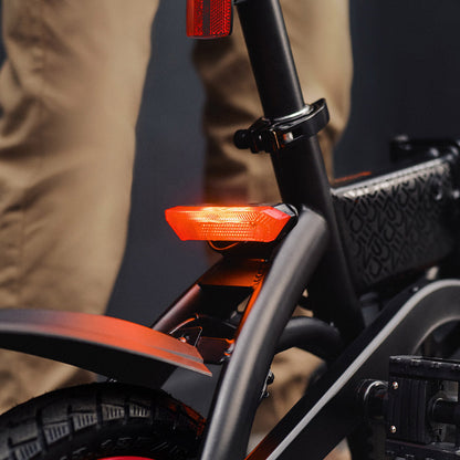S7-14 Folding Electric Bicycle 350W Motor 36V 6Ah Lithium Battery 14 Inch Wheel Compact Folding Design LED Display