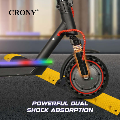 XM M365 Kick APP with 7 colors LED with APP Electric scooter, Top Speed 25kmh, 25km Range, 250W