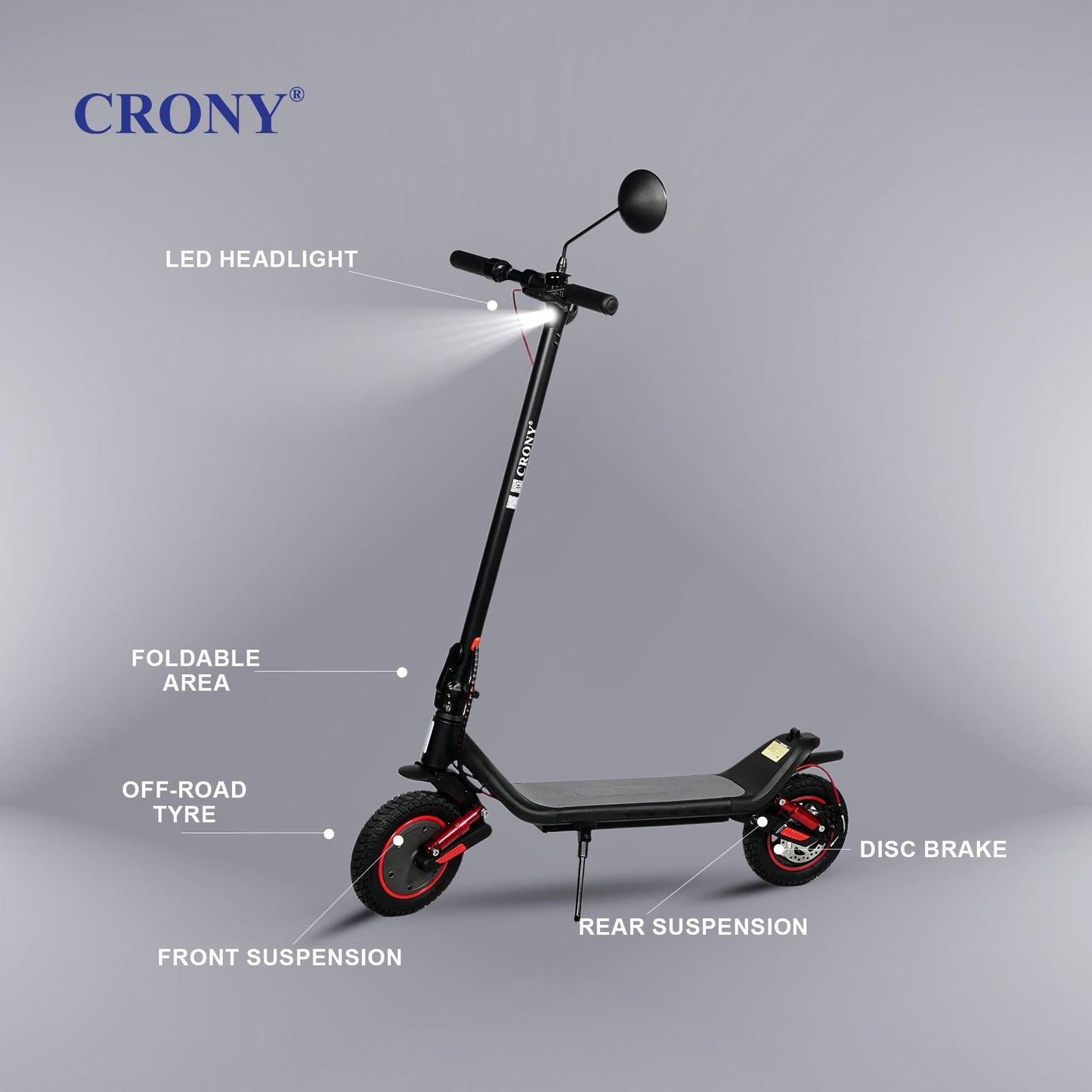 M365 MAX Dual suspension Personal Mobility Scooter Foldable Design Top Speed 25kmh, 20km Range, 500W