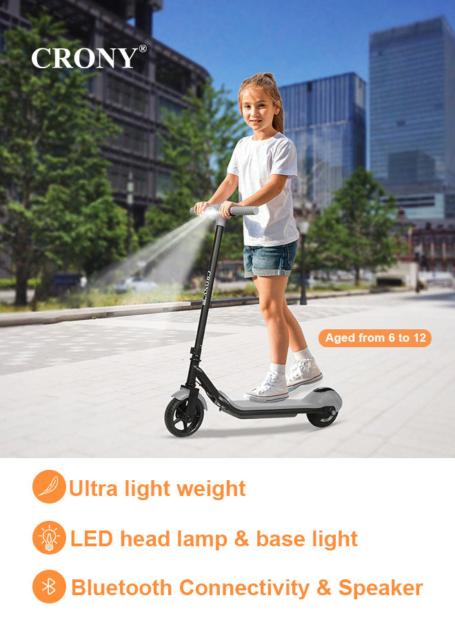 ZL-E7 Kids Electric Kick Electric Pedal Bike, Top Speed 14kmh, 8km Range, 110W