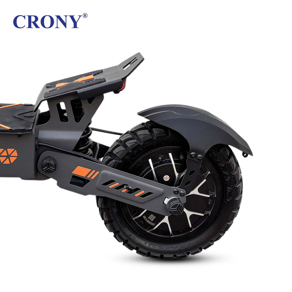 CRONY F1 Dual Suspension with APP Electric Kick Scooter Electric Pedal Bike, Top Speed 25kmh, 55km Range, 1500W