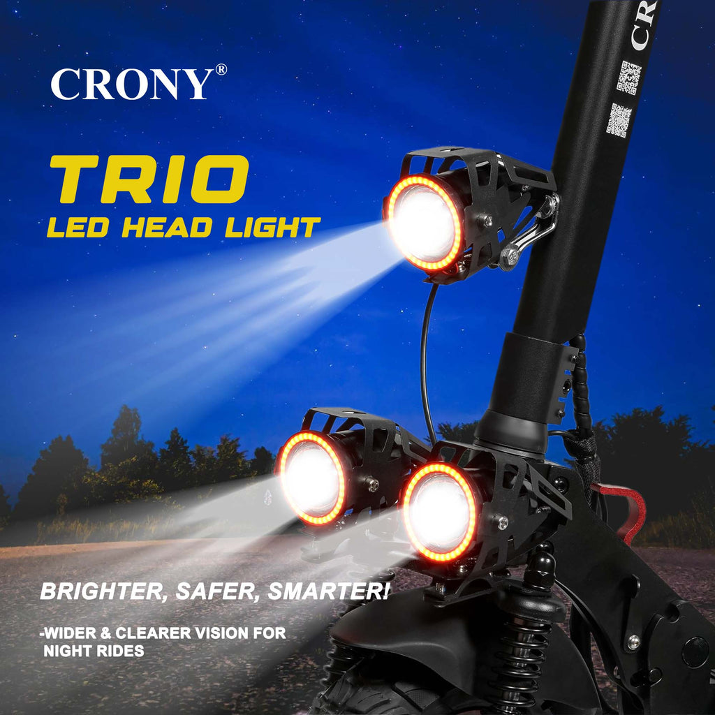 CRONY T4 big display high speed Personal Mobility Scooter with seat Electric Pedal Bike, Top Speed 25kmh, 35km Range, 2000W