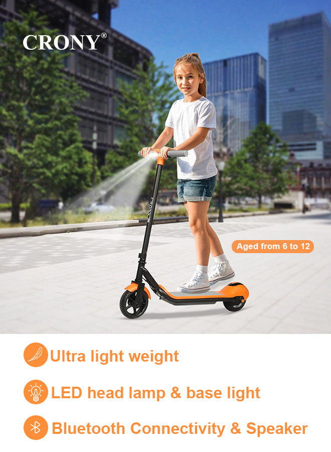 ZL-E7 Kids Electric Kick Electric Pedal Bike, Top Speed 14kmh, 8km Range, 110W