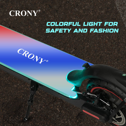 XM M365 Kick APP with 7 colors LED with APP Electric scooter, Top Speed 25kmh, 25km Range, 250W