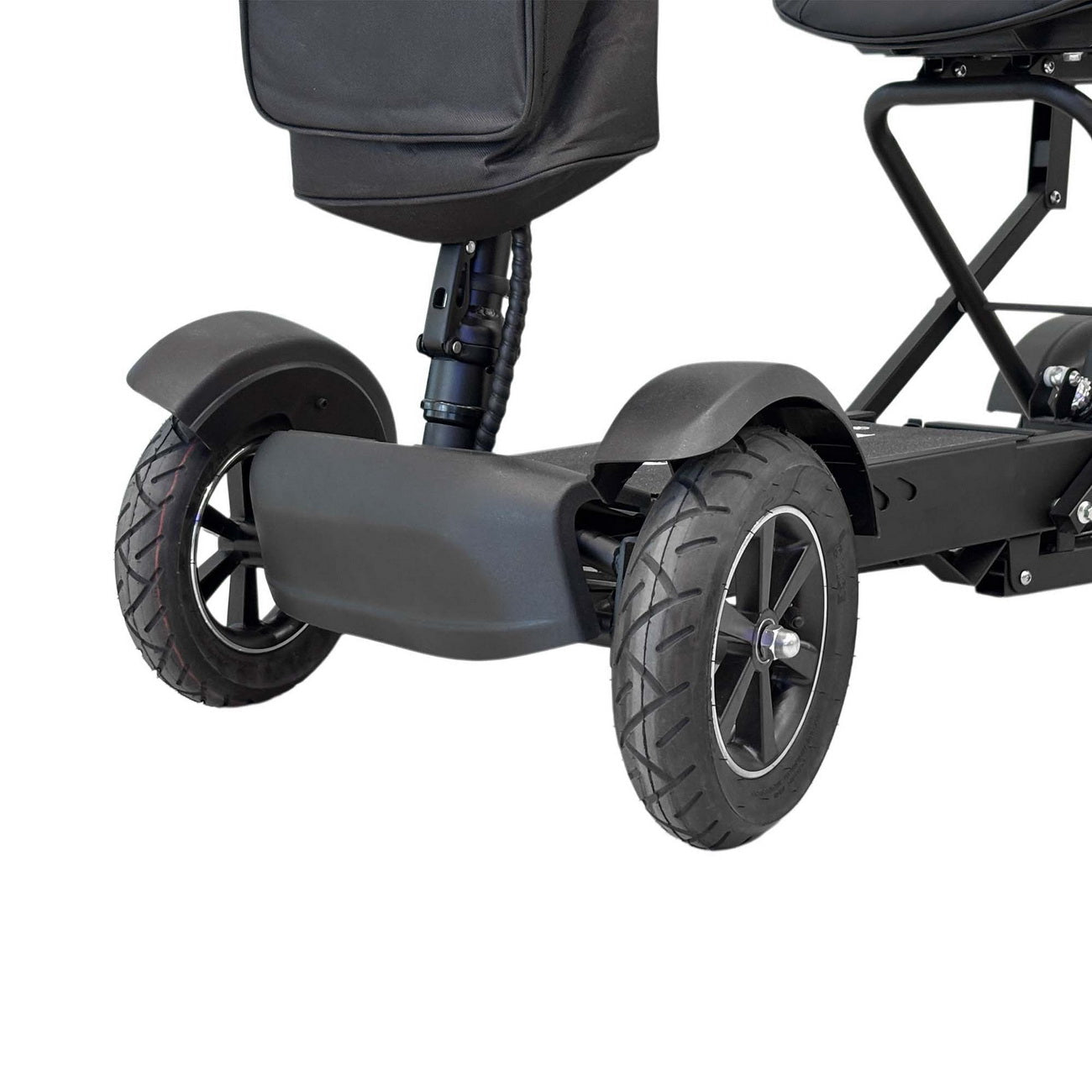 YB-M-04 Folding Electric Pedal Bike, Top Speed 18kmh, 30km Range, 450W X2 Electric four-wheeled vehicle