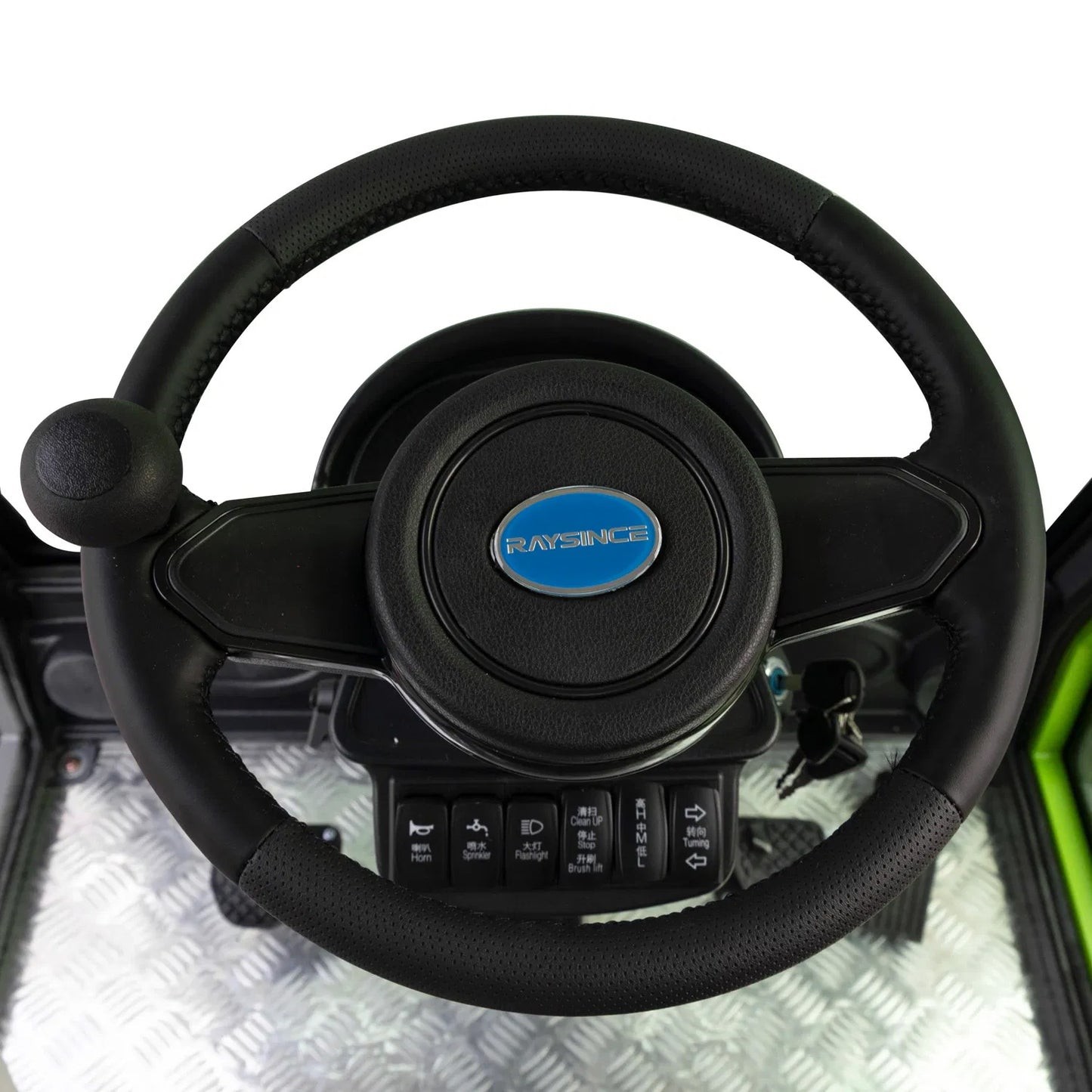 YX-22C Electric Road Sweeper Ride On Floor Cleaning Machine Intelligent Battery Powered Vacuum Sweeper for Factory Street Warehouse