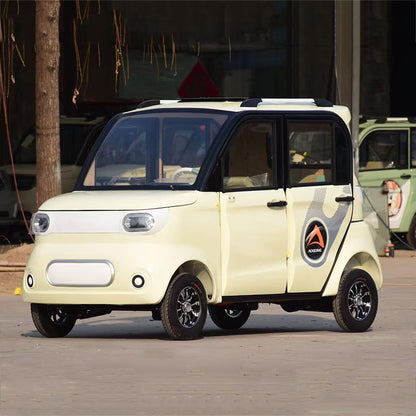 F1 1000W Electric Mini Car 4 Door 4 Seat Closed Body New Energy Vehicle