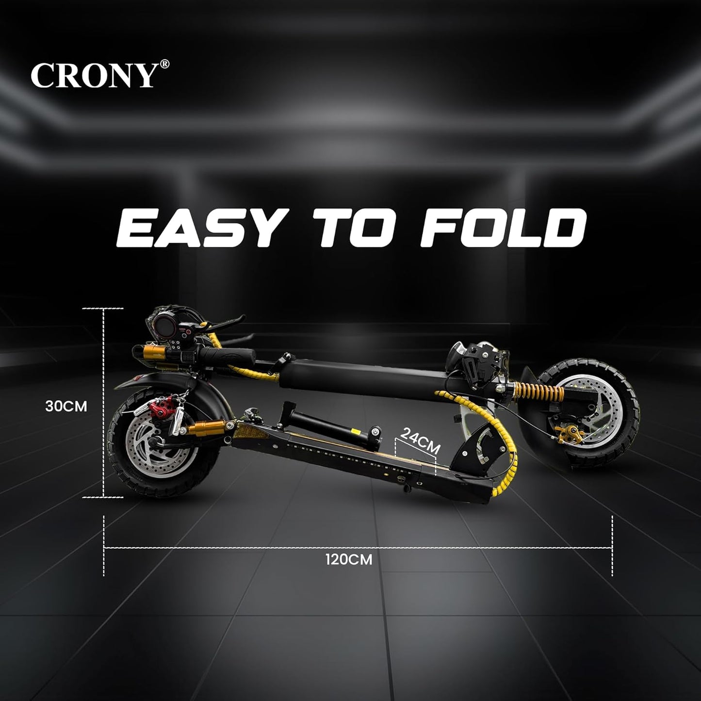 V10+ PRO 10 inch Wide tire Electric scooter, Top Speed 25kmh, 30km Range, 1500W