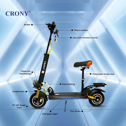 V10+ PRO 10 inch Wide tire Electric scooter, Top Speed 25kmh, 30km Range, 1500W