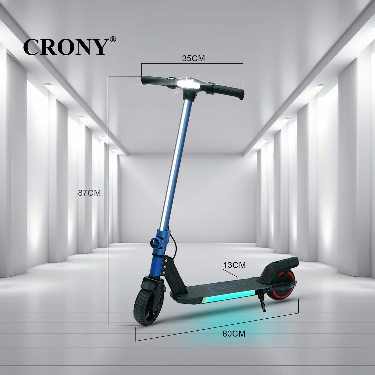 S31 Kids Electric Kick Electric scooter, Top Speed 16kmh, 8km Range, 130W