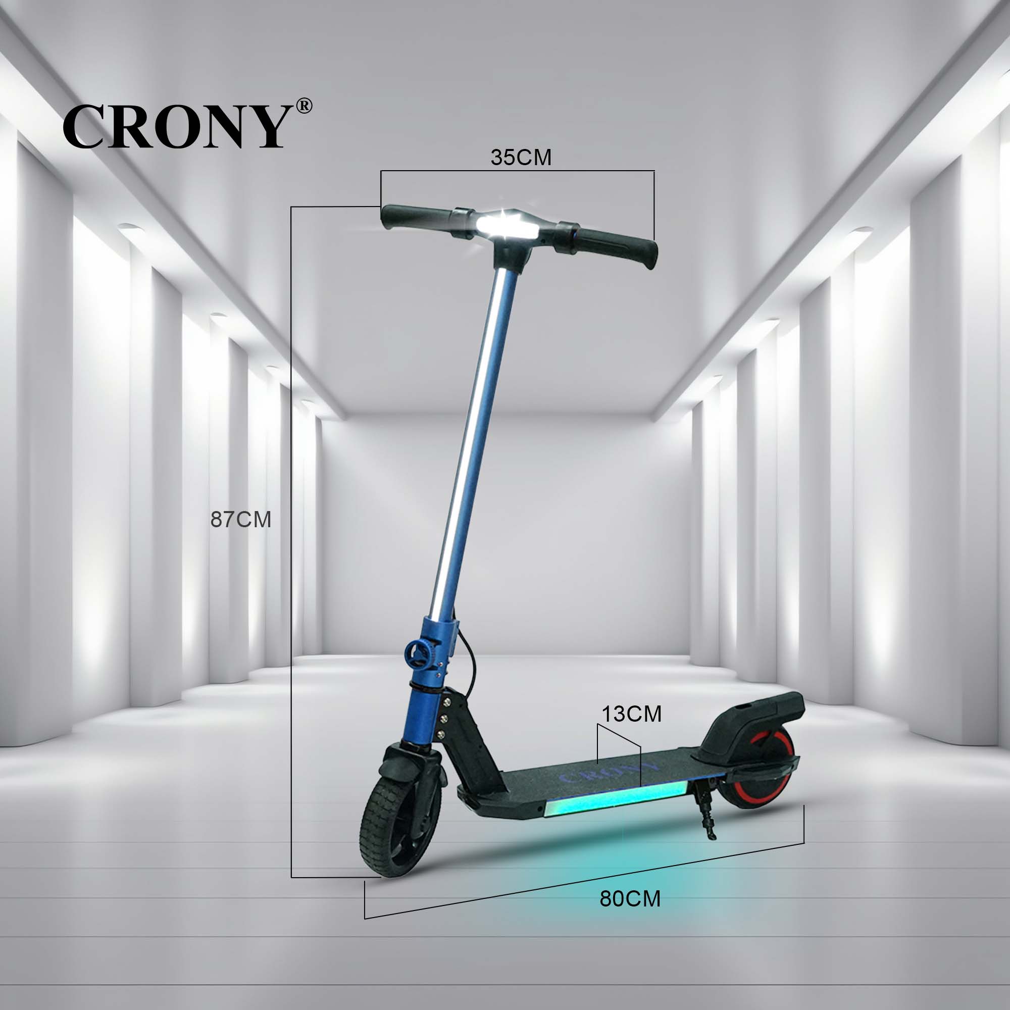 CRONY S31(S32) Kids Electric Kick Electric Pedal Bike, Top Speed 16kmh, 8km Range, 130W