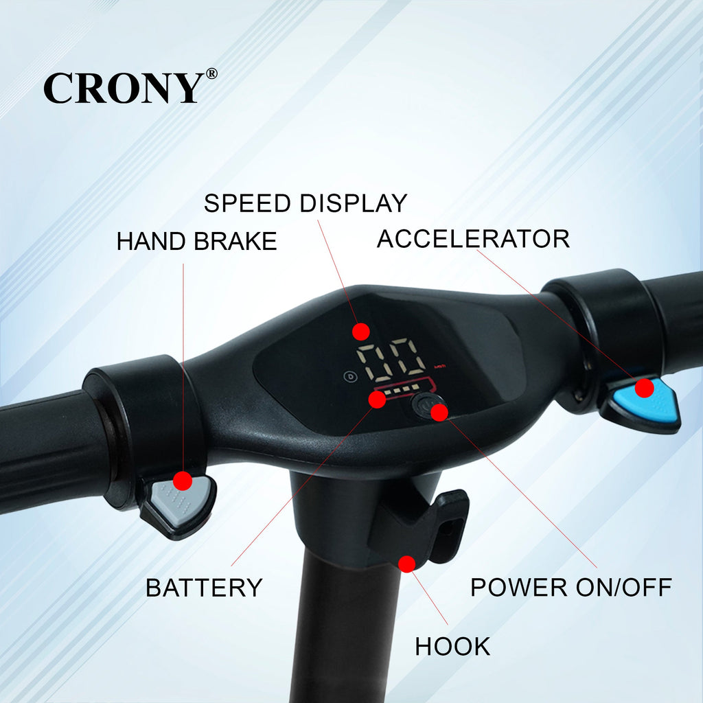 CRONY S31(S32) Kids Electric Kick Electric Pedal Bike, Top Speed 16kmh, 8km Range, 130W