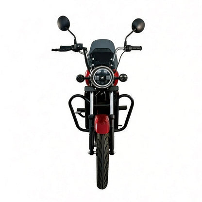 ZT-U BOX Electric Motorcycle 4.5KW Motor 72V60Ah Battery 80km/h High Speed E Bike 100-120km Long Range Front Disc Rear Drum Brake Dual Suspension