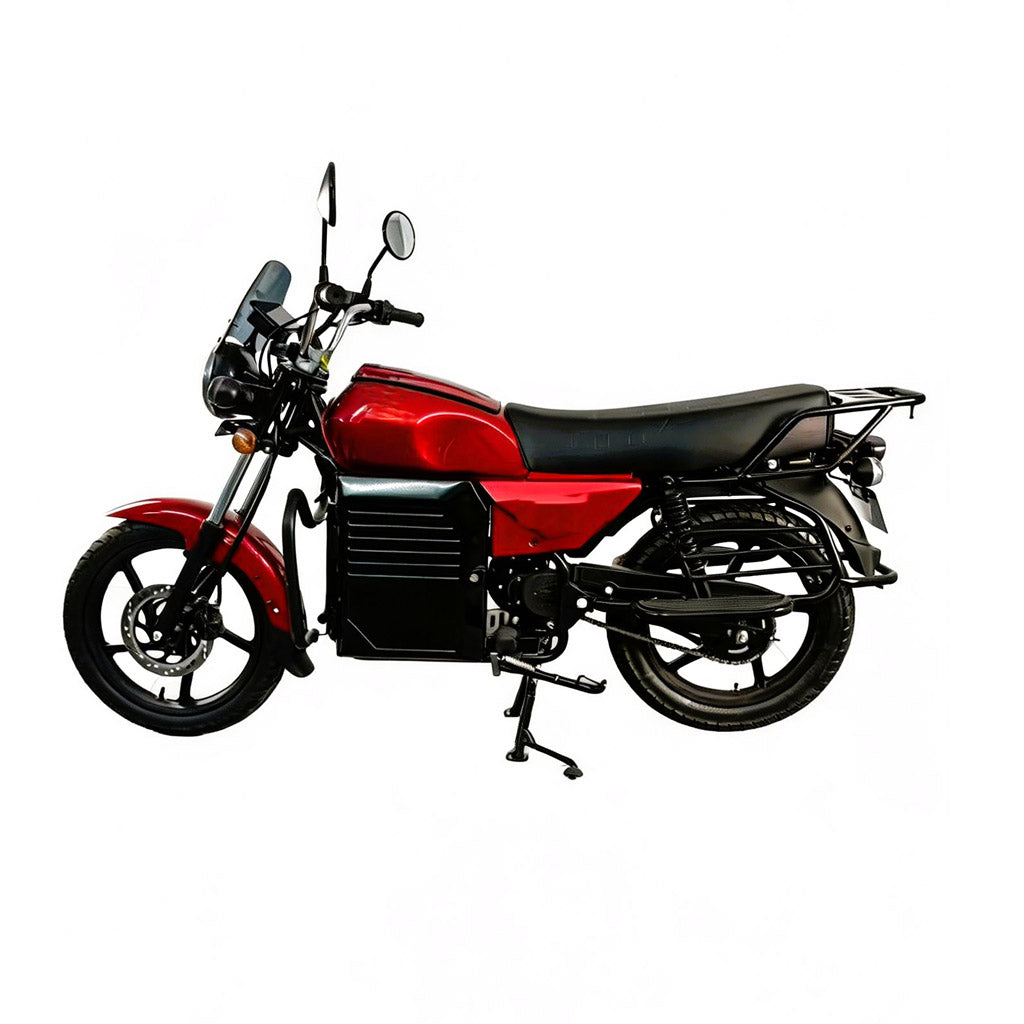 ZT-U BOX Electric Motorcycle 4.5KW Motor 72V60Ah Battery 80km/h High Speed E Bike 100-120km Long Range Front Disc Rear Drum Brake Dual Suspension