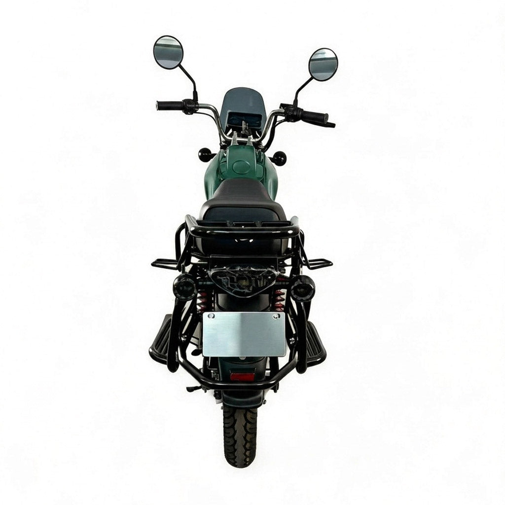 ZT-U BOX Electric Motorcycle 4.5KW Motor 72V60Ah Battery 80km/h High Speed E Bike 100-120km Long Range Front Disc Rear Drum Brake Dual Suspension