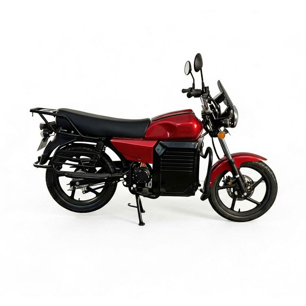 ZT-U BOX Electric Motorcycle 4.5KW Motor 72V60Ah Battery 80km/h High Speed E Bike 100-120km Long Range Front Disc Rear Drum Brake Dual Suspension