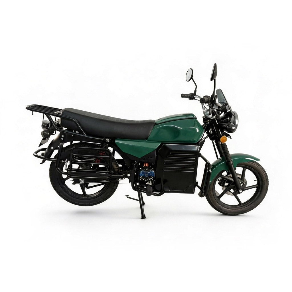 ZT-U BOX Electric Motorcycle 4.5KW Motor 72V60Ah Battery 80km/h High Speed E Bike 100-120km Long Range Front Disc Rear Drum Brake Dual Suspension