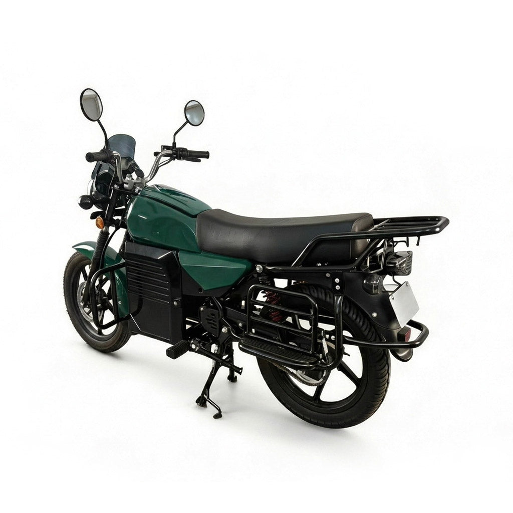 ZT-U BOX Electric Motorcycle 4.5KW Motor 72V60Ah Battery 80km/h High Speed E Bike 100-120km Long Range Front Disc Rear Drum Brake Dual Suspension