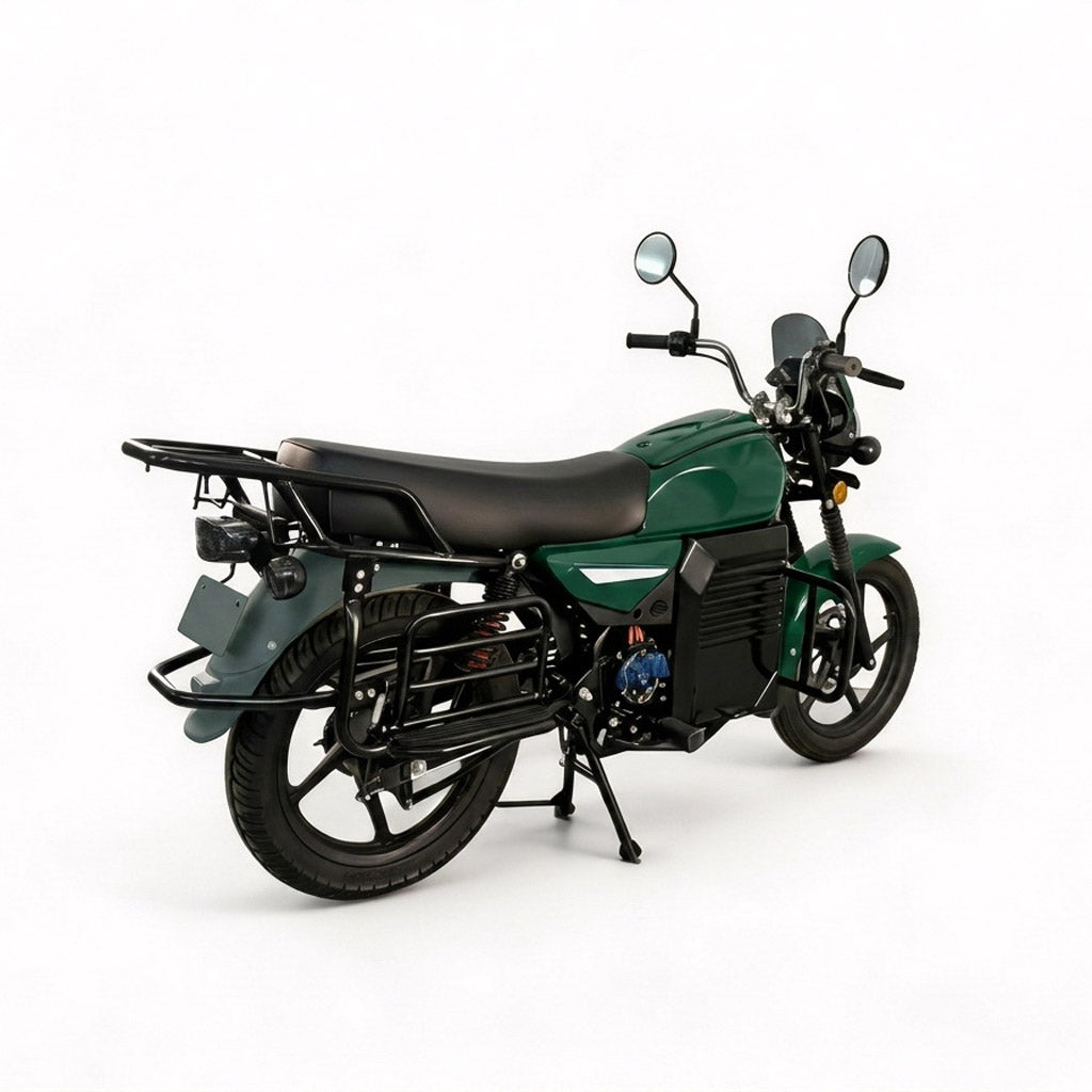 ZT-U BOX Electric Motorcycle 4.5KW Motor 72V60Ah Battery 80km/h High Speed E Bike 100-120km Long Range Front Disc Rear Drum Brake Dual Suspension