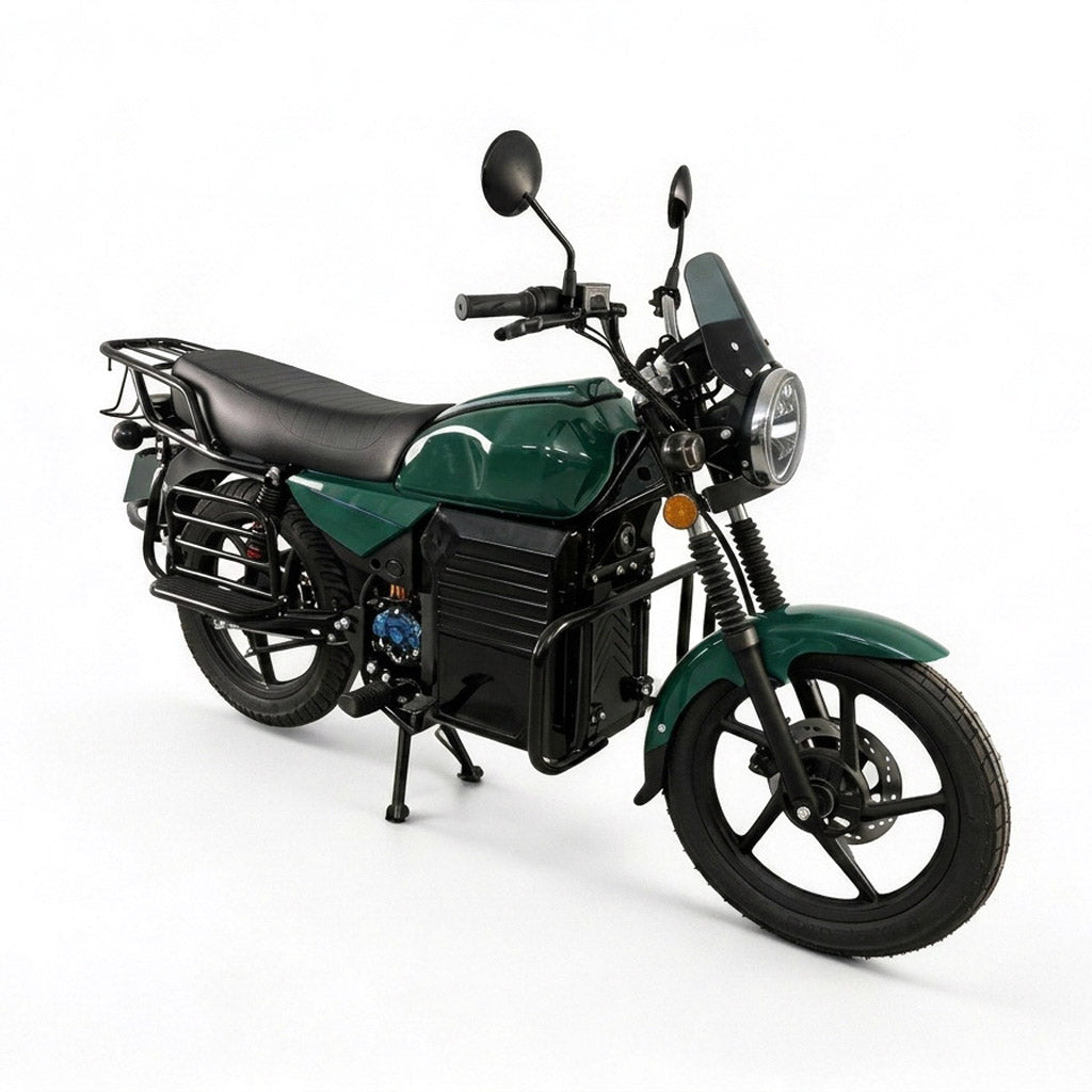 ZT-U BOX Electric Motorcycle 4.5KW Motor 72V60Ah Battery 80km/h High Speed E Bike 100-120km Long Range Front Disc Rear Drum Brake Dual Suspension