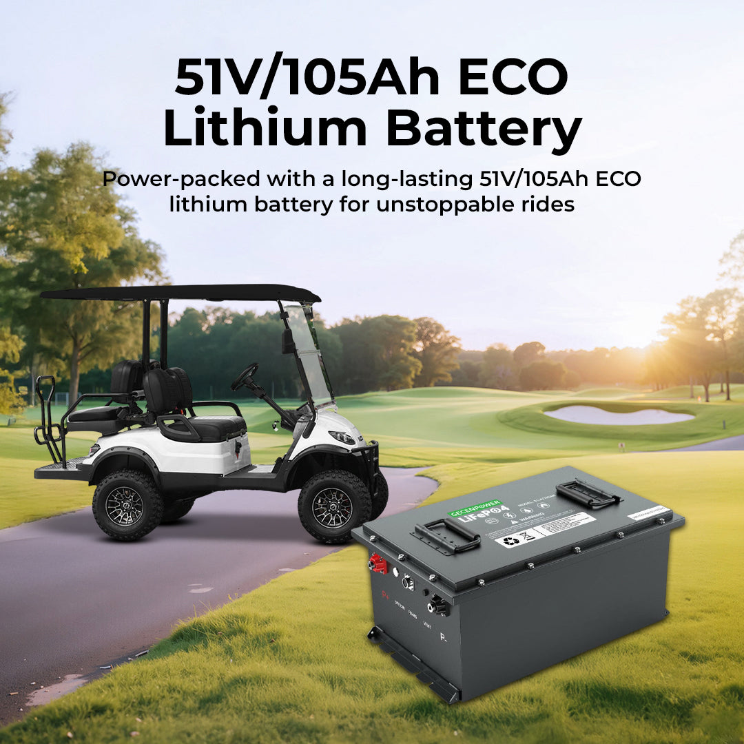 Keon Premium Lifted Electric Golf Cart Lithium Battery 4 Seater With Lifted Suspension and 3 Years Warranty