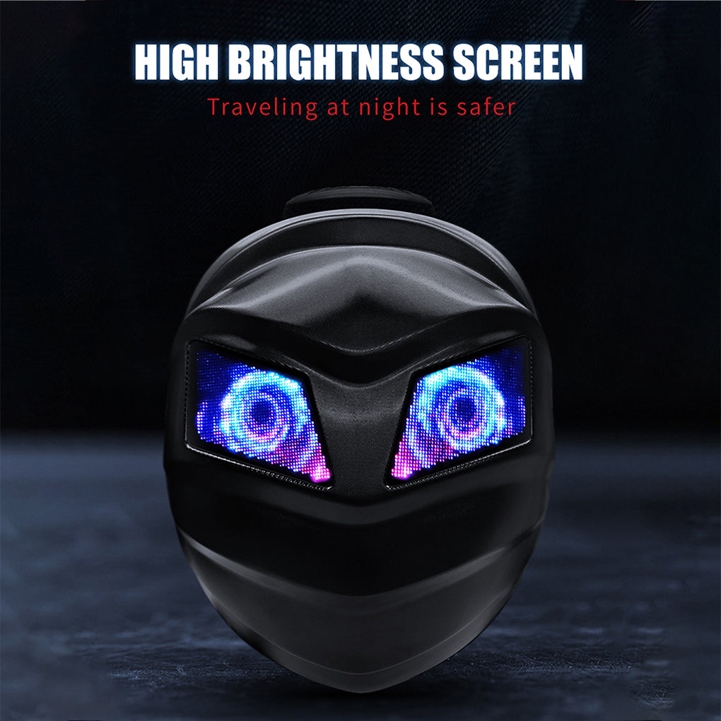 CRONY Iron Man Water transfer Crown LED Display Backpack