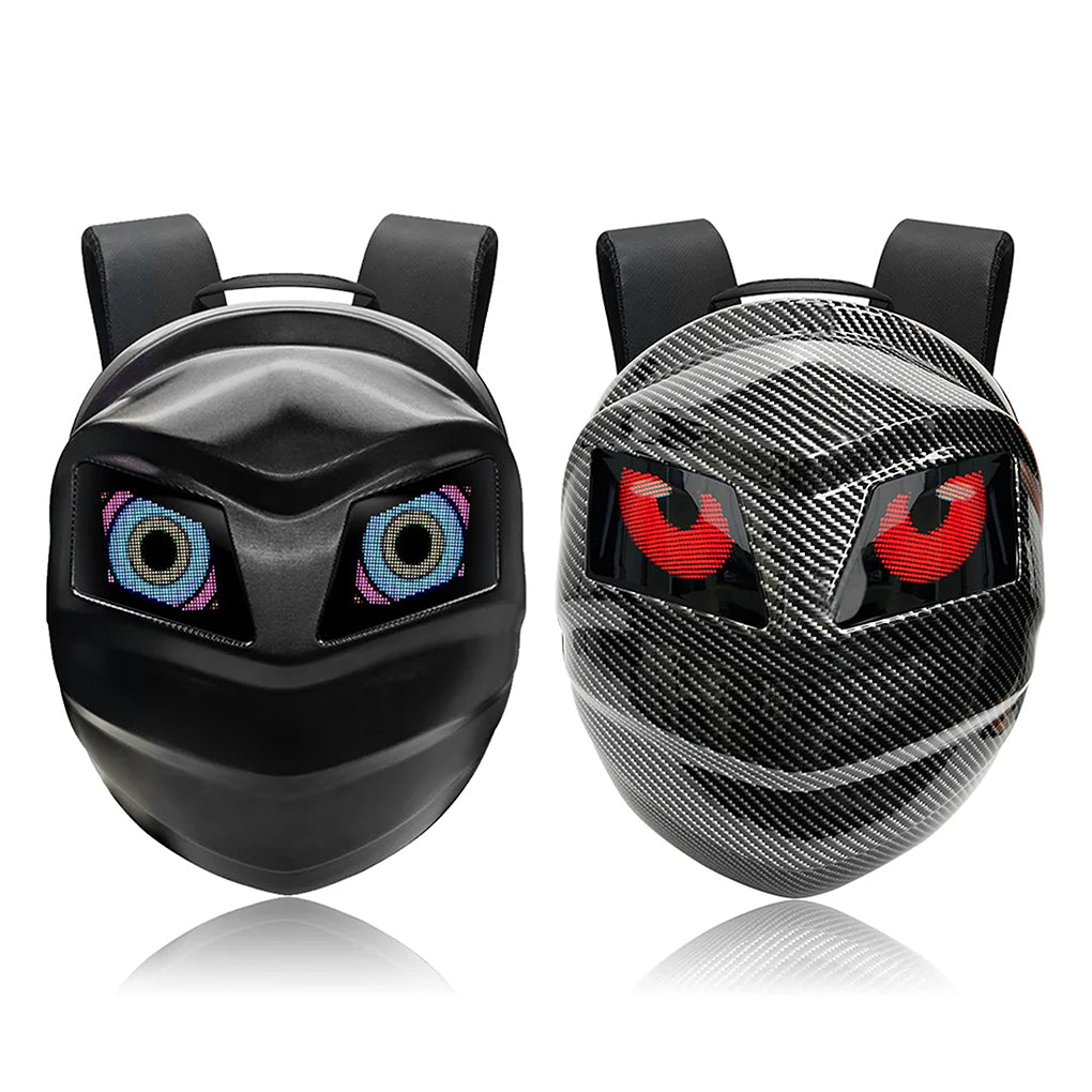 CRONY Iron Man Water transfer Crown LED Display Backpack