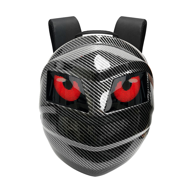 CRONY Iron Man Water transfer Crown LED Display Backpack