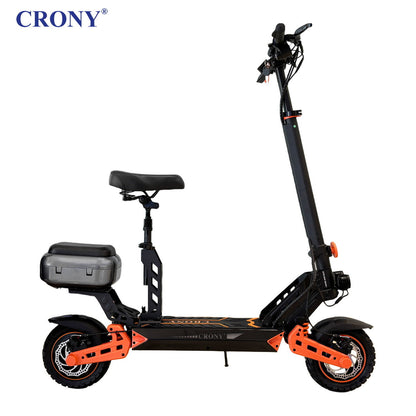 D2 Pro Electric Kick Dual Suspension Electric Scooter, Top Speed 25kmh, 35km Range, 1500W