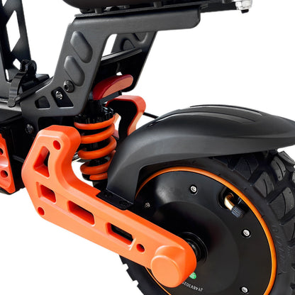 D2 Pro Electric Kick Dual Suspension Electric Scooter, Top Speed 25kmh, 35km Range, 1500W