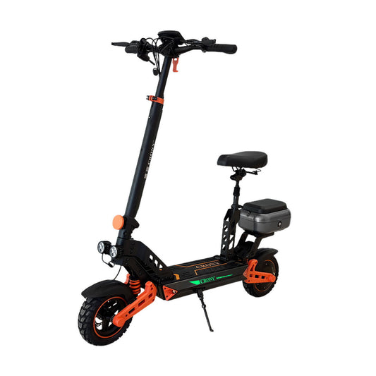 D2 Pro Electric Kick Dual Suspension Electric Scooter, Top Speed 25kmh, 35km Range, 1500W