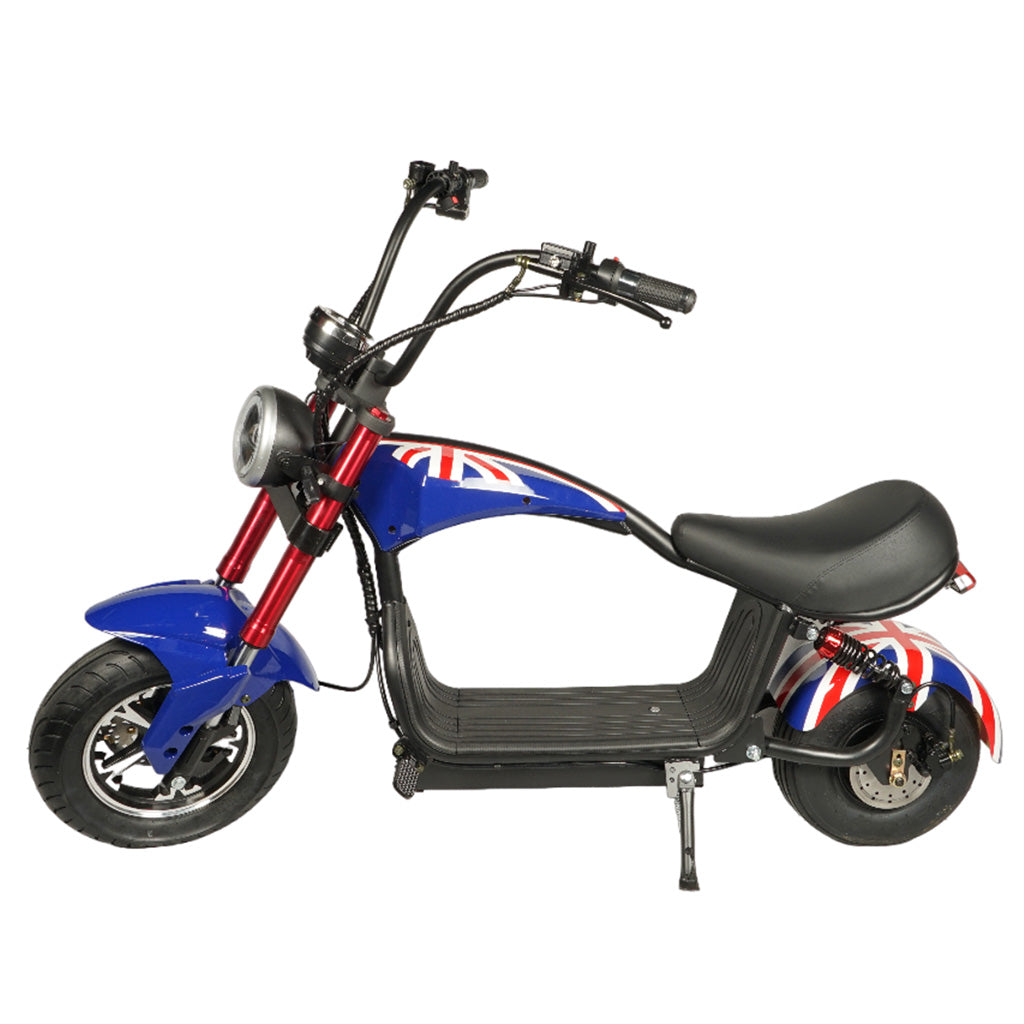 X1 Kick Harley-style motorcycle, Top Speed 25kmh, 25km Range, 1200W