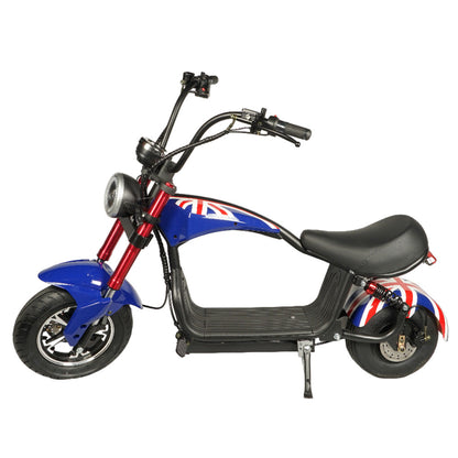 X1 Kick Harley-style motorcycle, Top Speed 25kmh, 25km Range, 1200W