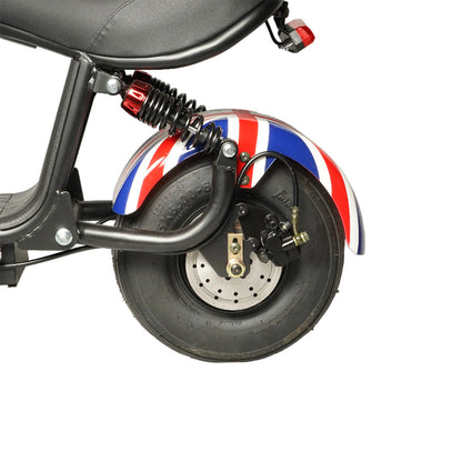 X1 Kick Harley-style motorcycle, Top Speed 25kmh, 25km Range, 1200W