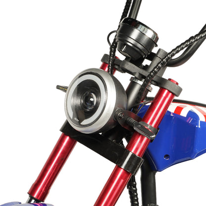 X1 Kick Harley-style motorcycle, Top Speed 25kmh, 25km Range, 1200W