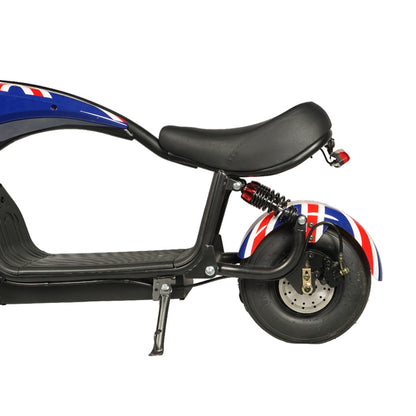 X1 Kick Harley-style motorcycle, Top Speed 25kmh, 25km Range, 1200W