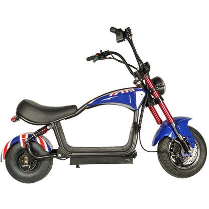 X1 Kick Harley-style motorcycle, Top Speed 25kmh, 25km Range, 1200W