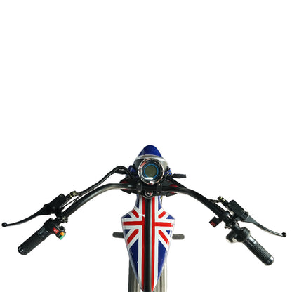 X1 Kick Harley-style motorcycle, Top Speed 25kmh, 25km Range, 1200W