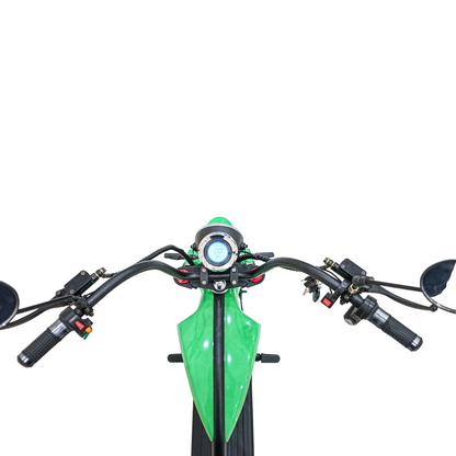 X1 Kick Harley-style motorcycle, Top Speed 25kmh, 25km Range, 1200W