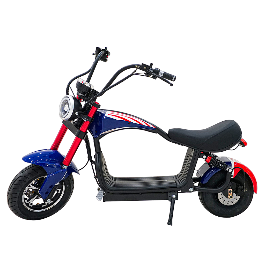 X1 Kick Harley-style motorcycle, Top Speed 25kmh, 25km Range, 1200W