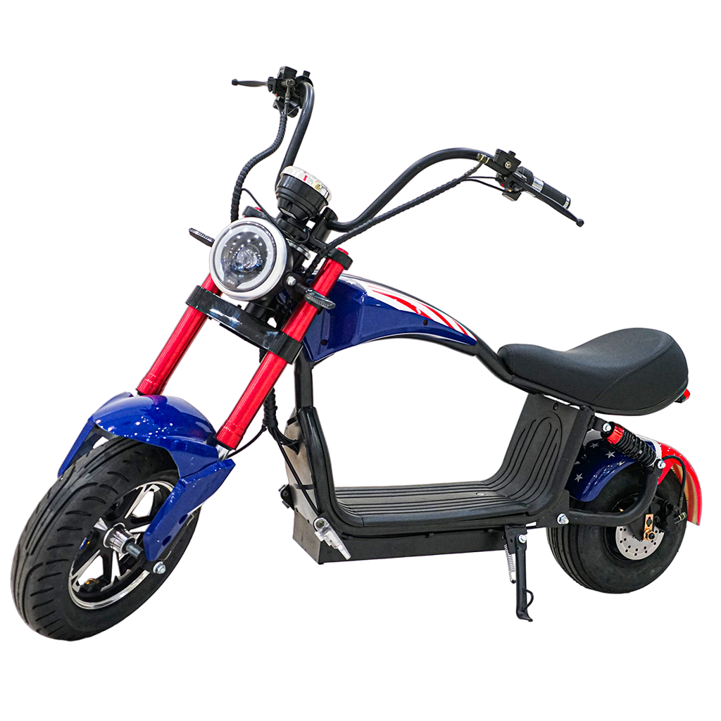X1 Kick Harley-style motorcycle, Top Speed 25kmh, 25km Range, 1200W