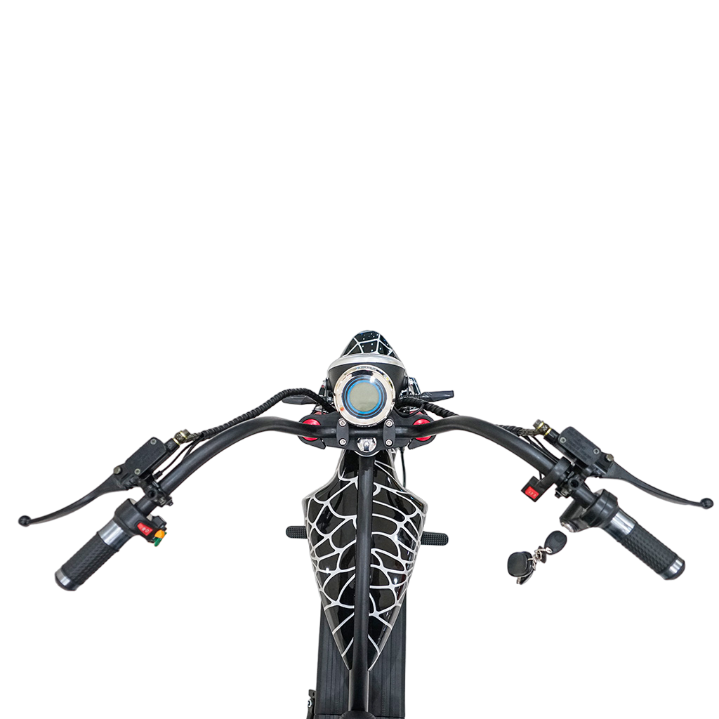 X1 Kick Harley-style motorcycle, Top Speed 25kmh, 25km Range, 1200W