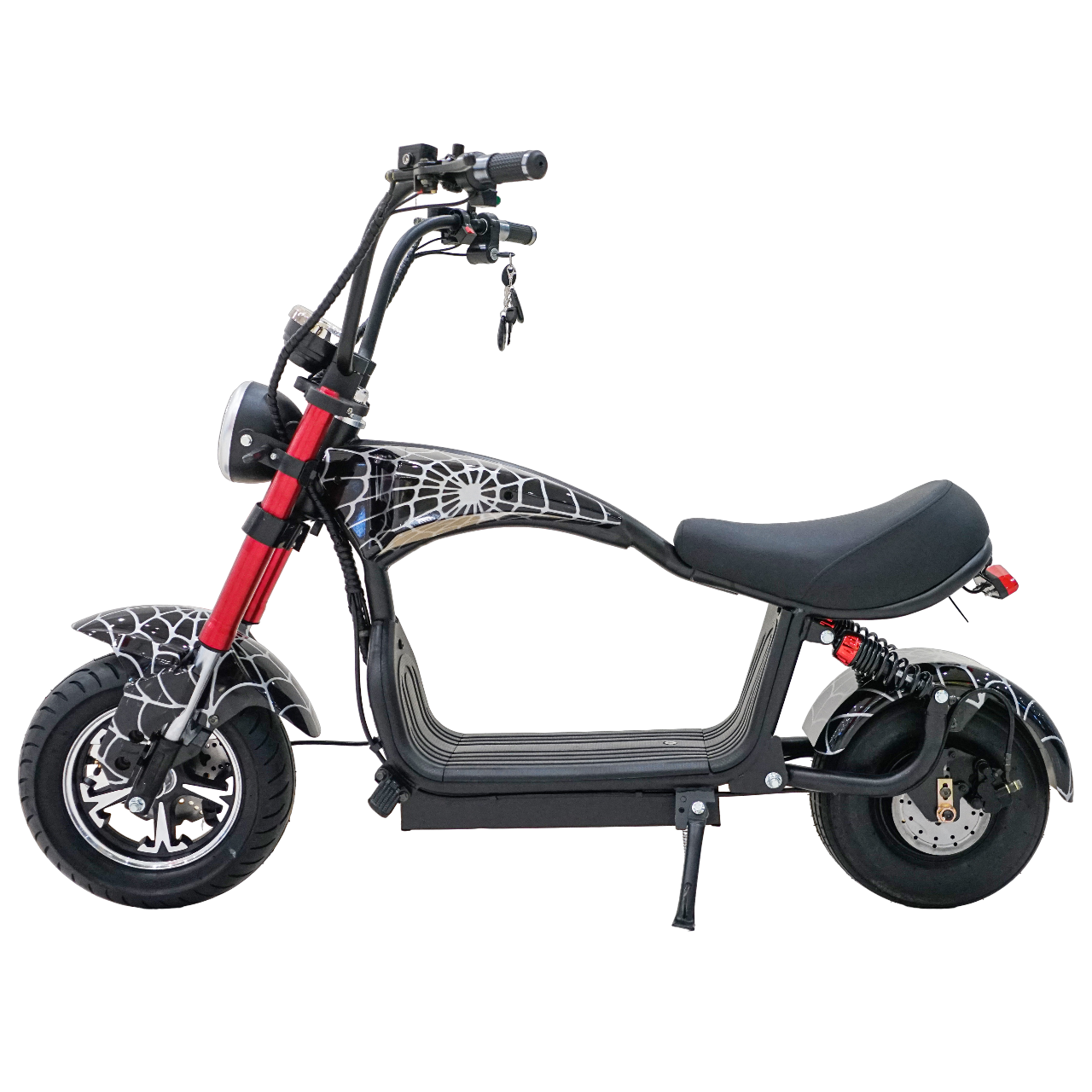 X1 Kick Harley-style motorcycle, Top Speed 25kmh, 25km Range, 1200W