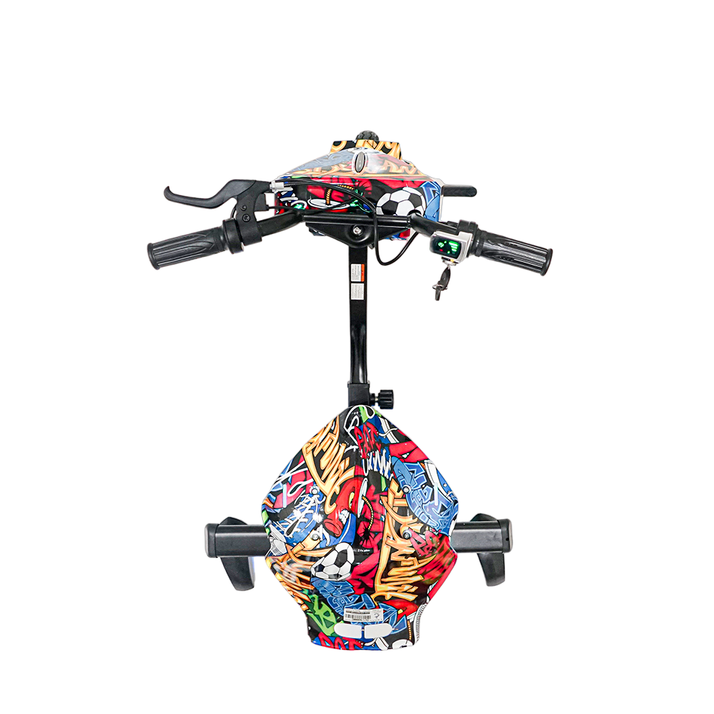 JL009 8 inch V-type drift Kids Electric Kick bike Top Speed 18kmh, 10km Range, 250W