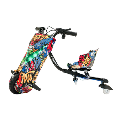 JL009 8 inch V-type drift Kids Electric Kick bike Top Speed 18kmh, 10km Range, 250W