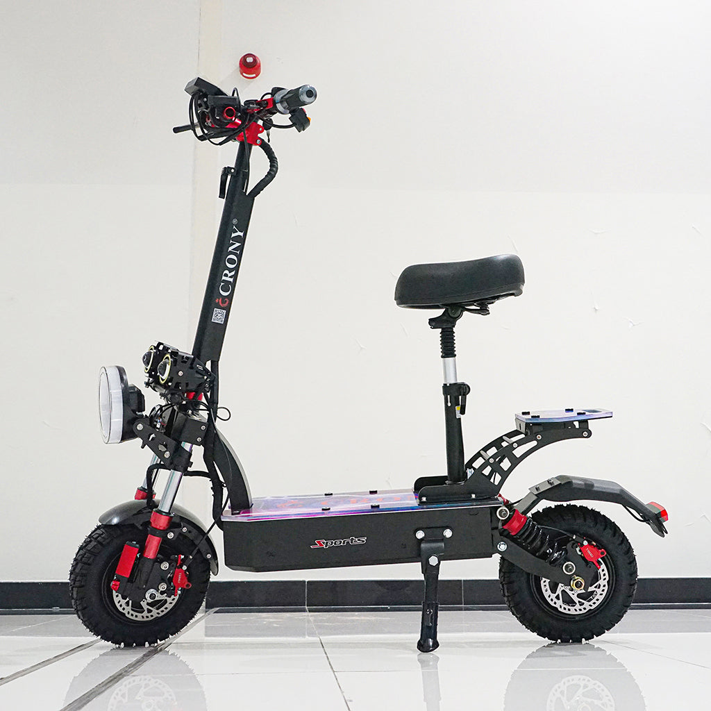 DK-11 LED 11 inch Wide tire Electric Kick Electric scooter, Top Speed 25kmh, 40km Range, 2800W X2