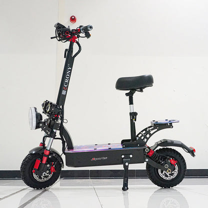DK-11 LED 11 inch Wide tire Electric Kick Electric scooter, Top Speed 25kmh, 40km Range, 2800W X2