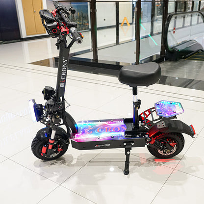 DK-11 LED 11 inch Wide tire Electric Kick Electric scooter, Top Speed 25kmh, 40km Range, 2800W X2